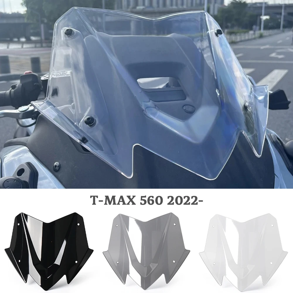 Motorcycle Sports Front WindScreen For YAMAHA T-MAX 560 TECH MAX T-MAX560 TMAX 560 2022-2026 Windshield Visor Wind Deflector
Motorcycle Sports Front WindScreen For YAMAHA T-MAX 560 TECH MAX T-MAX560 TMAX 560 2022-2026 Windshield Visor Wind Deflector