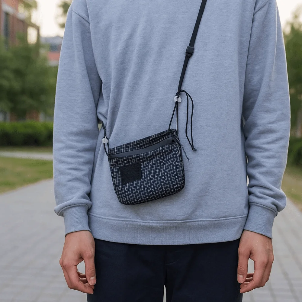 Сумка на плечо на молнии, мини-портфель, водонепроницаемая сумка на плечо для отдыха, маленькие сумки, вместительная сумка для переноски телефона 3 л, летняя сумка 
Сумка на плечо на молнии, мини-портфель, водонепроницаемая сумка на плечо для отдыха, маленькие сумки, вместительная сумка для переноски телефона 3 л, летняя сумка