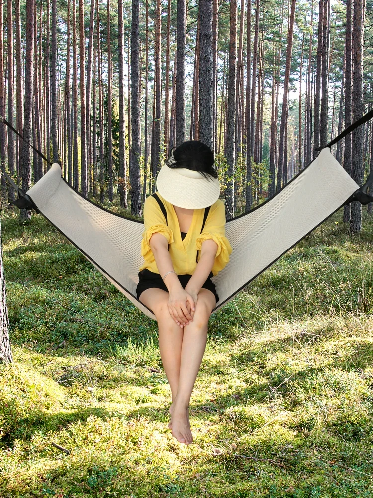 Hanging bed, outdoor breathable mesh, swing, indoor anti rollover, single and double dormitory hanging chair, household, adult,
Hanging bed, outdoor breathable mesh, swing, indoor anti rollover, single and double dormitory hanging chair, household, adult,