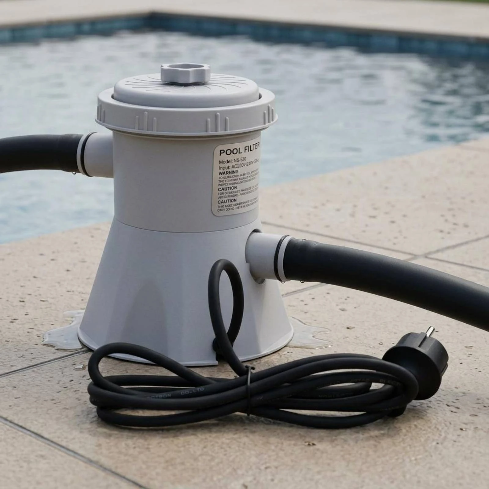 Swimming Pool Filter Pump Power Cord with Plug Pool Circulation Pump Equipment Round Top Lid Cylindrical
Swimming Pool Filter Pump Power Cord with Plug Pool Circulation Pump Equipment Round Top Lid Cylindrical