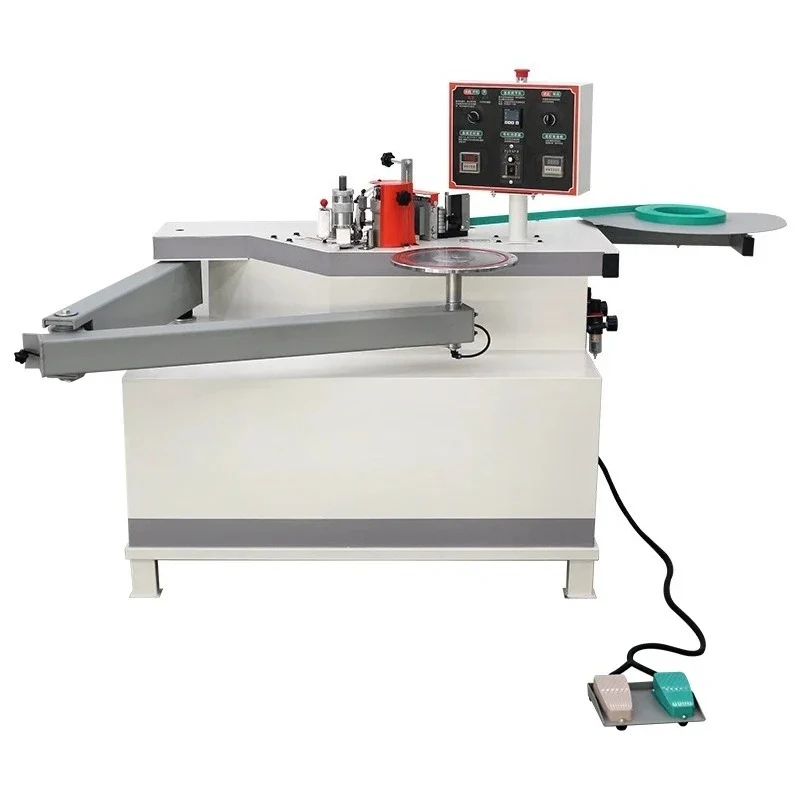 Automatic curve edge banding machine Woodworking machinery Rocker arm Board furniture Inner right angle
Automatic curve edge banding machine Woodworking machinery Rocker arm Board furniture Inner right angle