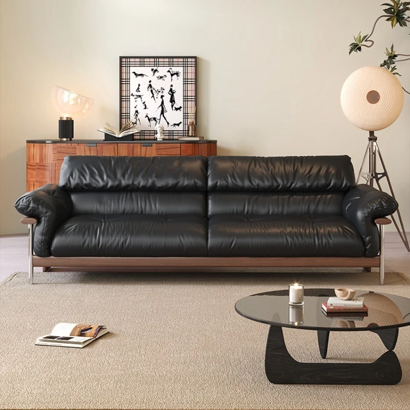 Medieval style 2025 new leather straight row three-person high-end solid wood
Medieval style 2025 new leather straight row three-person high-end solid wood