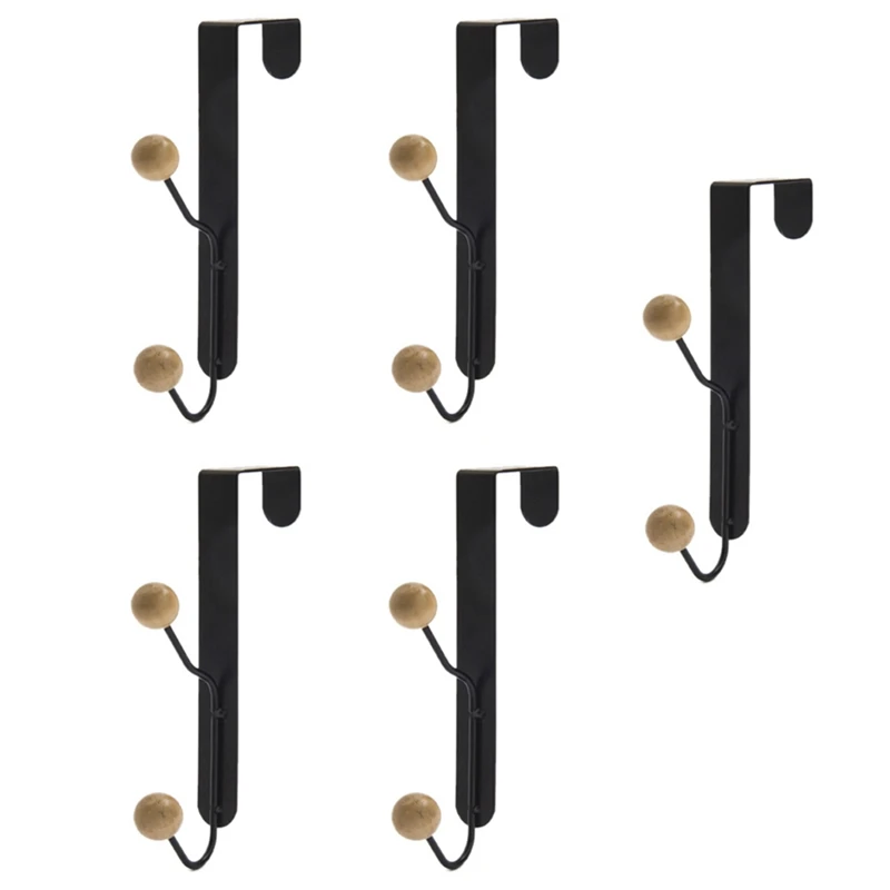 5Pcs Over The Door Hooks,Double Hook Hanger Heavy Duty Hanging Hook For Hanging Coats, Bags, Pants, Hats, Scarves
5Pcs Over The Door Hooks,Double Hook Hanger Heavy Duty Hanging Hook For Hanging Coats, Bags, Pants, Hats, Scarves