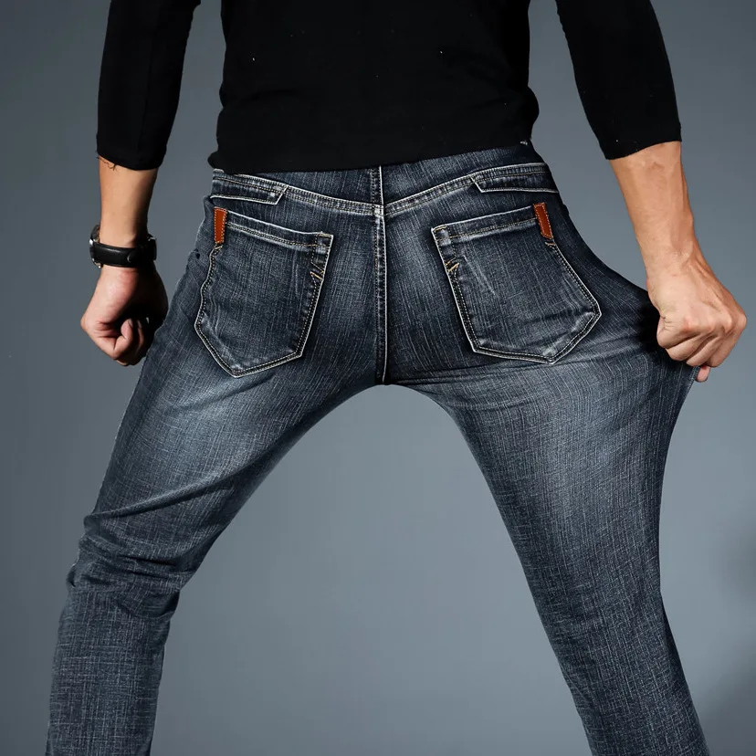 Men's Thick Stretchy Straight Leg Jeans Casual mid Waist Zipper Closure mid Stretch Denim Fabric Spring Autumn Business Youth
Men's Thick Stretchy Straight Leg Jeans Casual mid Waist Zipper Closure mid Stretch Denim Fabric Spring Autumn Business Youth