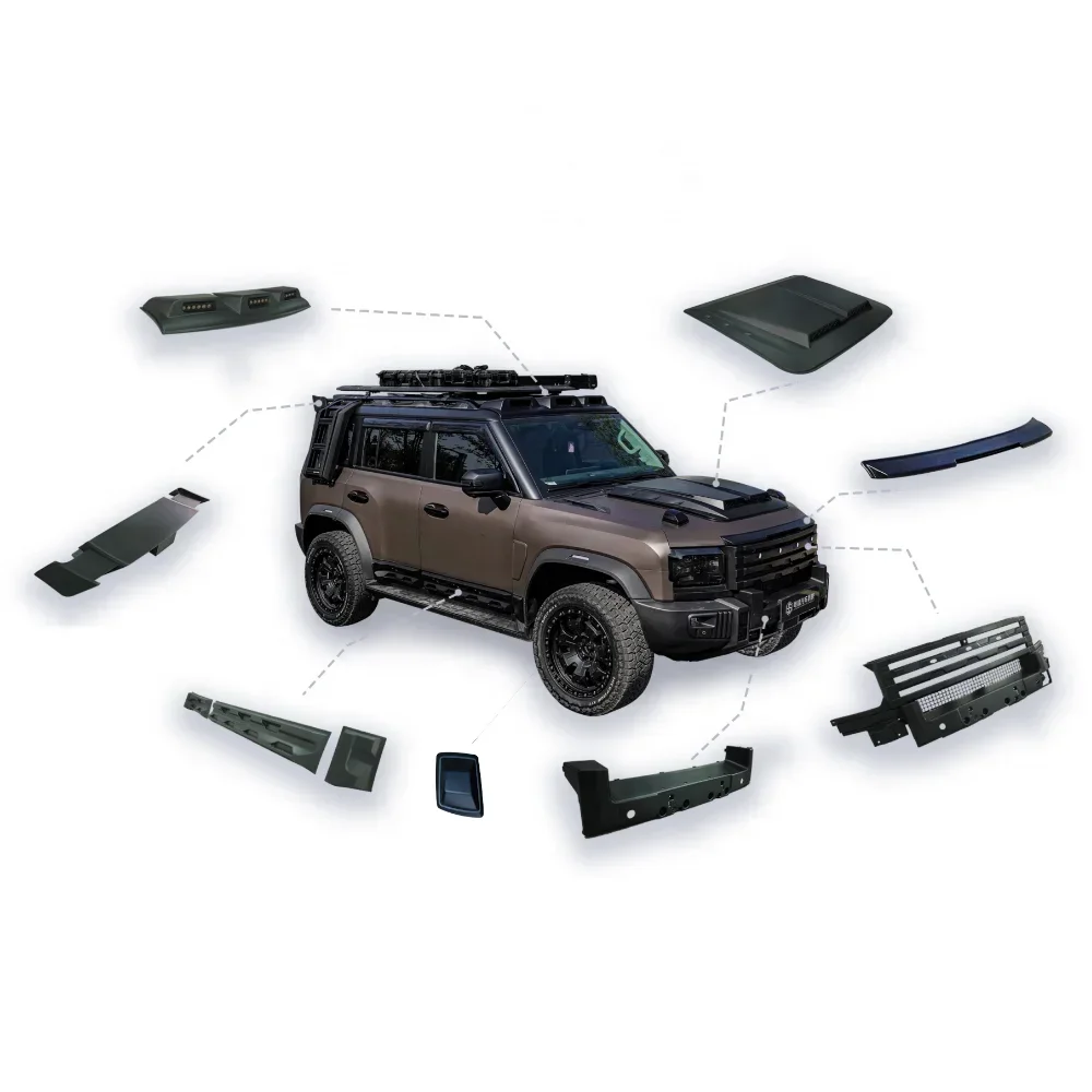 Jetour Traveller T2 ABS Car Body Kit Front Bumper Grille Side Skirt Rear Spoiler Car Upgrade Accessories Modification Parts
Jetour Traveller T2 ABS Car Body Kit Front Bumper Grille Side Skirt Rear Spoiler Car Upgrade Accessories Modification Parts