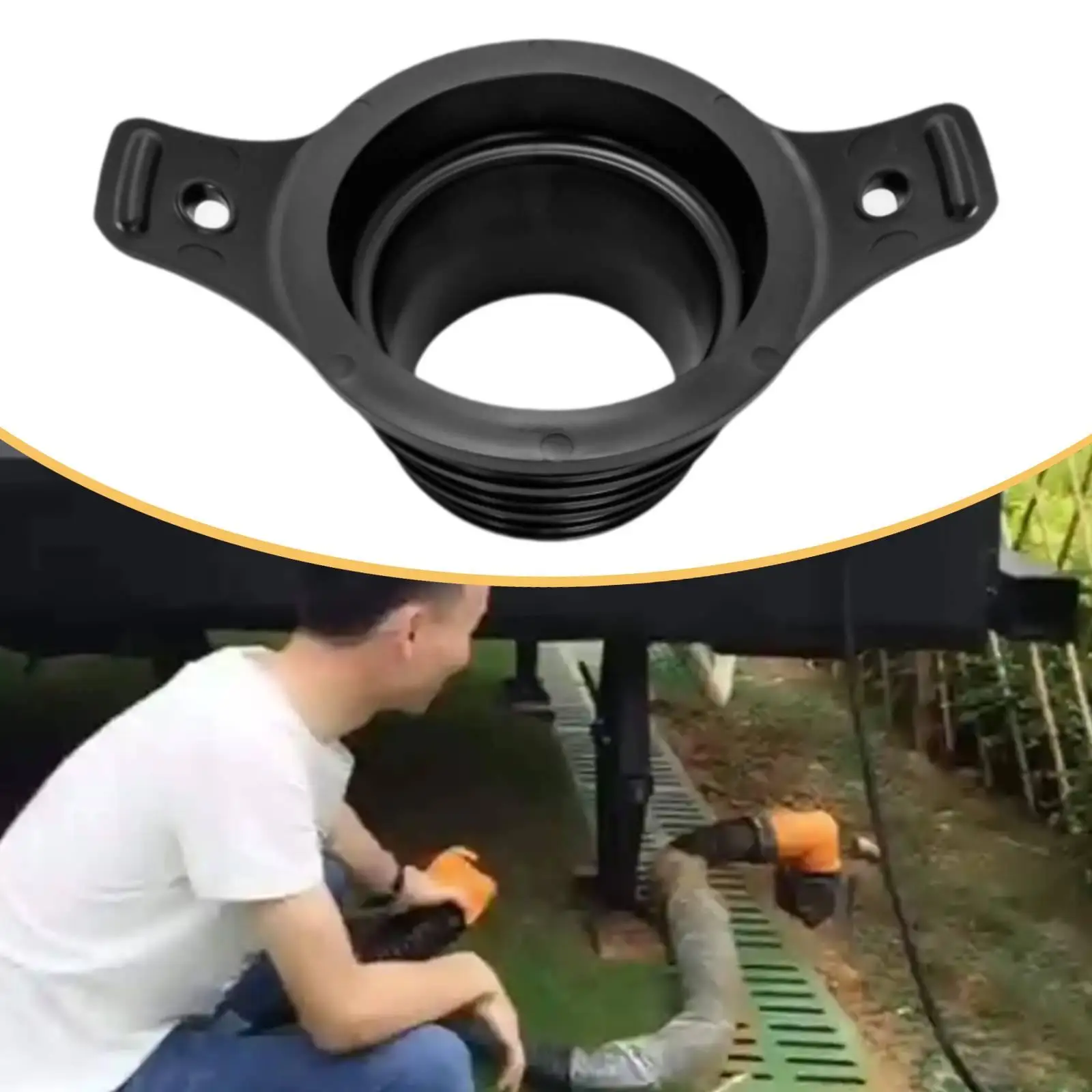 Universal Rubber Drain Seal Flexible RV Hose Adapter Fits 3 3 1 2 4 Inch Inlet for Secure Connection
Universal Rubber Drain Seal Flexible RV Hose Adapter Fits 3 3 1 2 4 Inch Inlet for Secure Connection