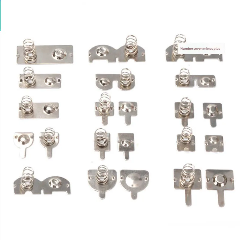 10pcs - + AAA Metal Batteries Spring Holder Parts Metal Contact Batteries Plate Replacement For Remote Control Springs Toy
10pcs - + AAA Metal Batteries Spring Holder Parts Metal Contact Batteries Plate Replacement For Remote Control Springs Toy