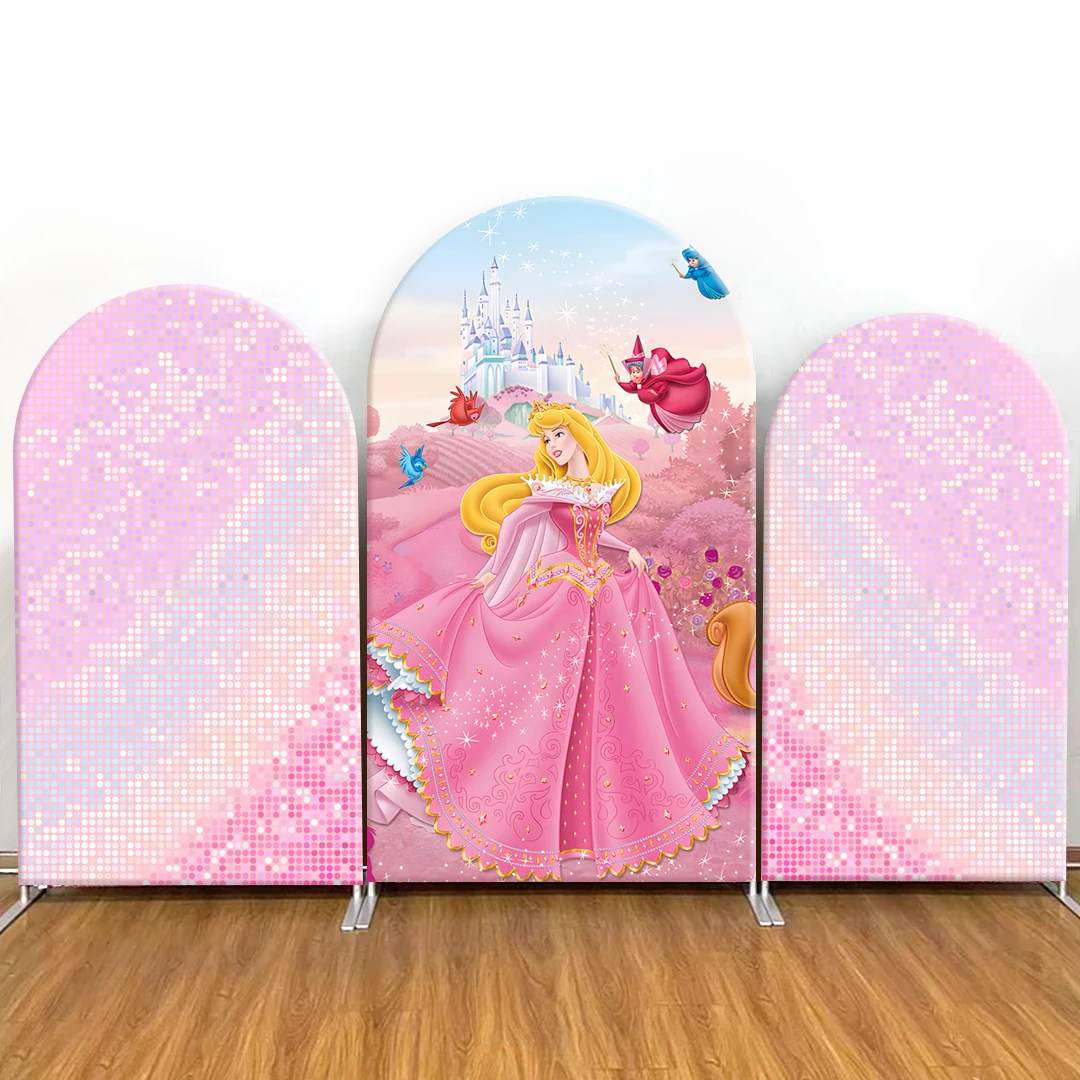 Disney Princess Arch Backdrop Sleeping Beauty Aurora Girl Birthday Party Decor Baby Shower Photography Background Elastic Cover
Disney Princess Arch Backdrop Sleeping Beauty Aurora Girl Birthday Party Decor Baby Shower Photography Background Elastic Cover