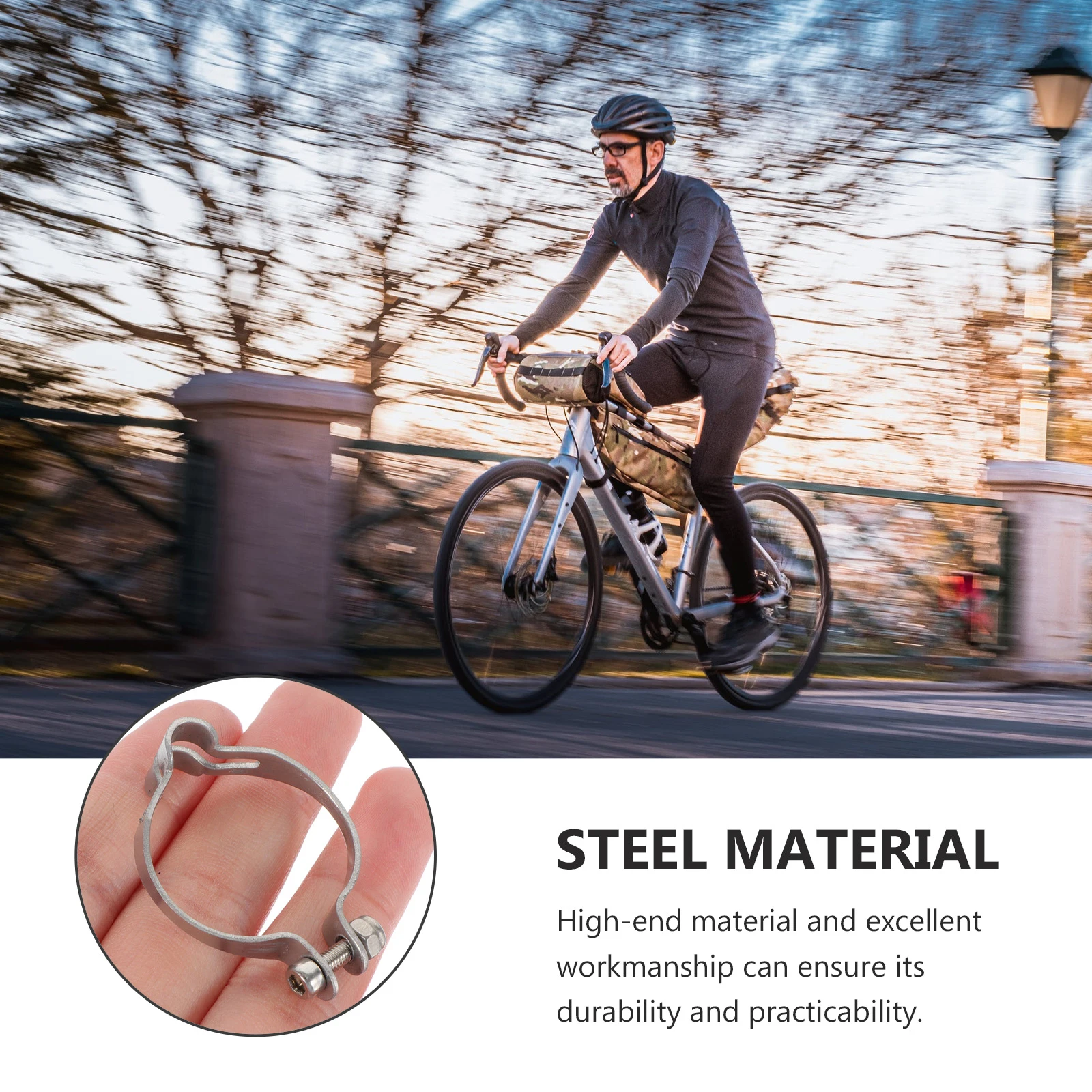 2Pcs Bike Lines Clamp Sturdy Steel Cable Clip for Cycling Brake Wires Clip Secure Fit Bike Wire Clamp Accessories Set
2Pcs Bike Lines Clamp Sturdy Steel Cable Clip for Cycling Brake Wires Clip Secure Fit Bike Wire Clamp Accessories Set