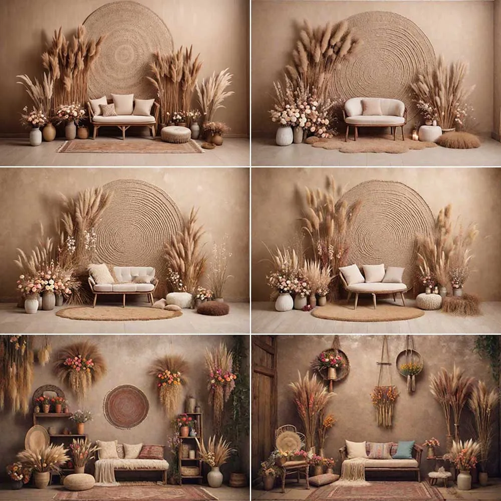 MOON.QG Boho Autumn Birthday Party Photography Backdrop Flower Thatch Thanksgiving Photozone Background Children Studio Supplies
MOON.QG Boho Autumn Birthday Party Photography Backdrop Flower Thatch Thanksgiving Photozone Background Children Studio Supplies