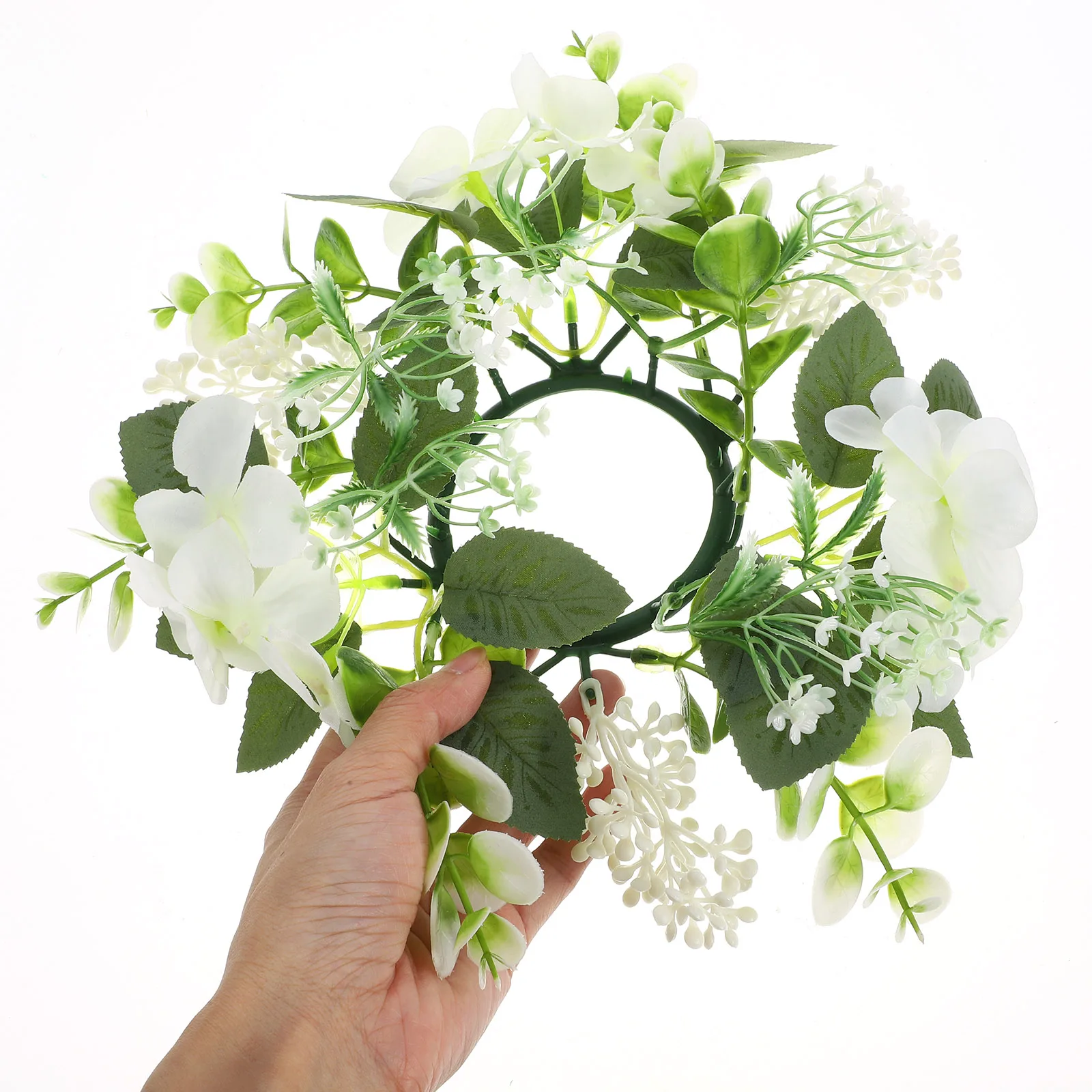 Wreath Decor Artificial Flower Ring for Wedding Table Centerpieces Romantic Festive Decoration
Wreath Decor Artificial Flower Ring for Wedding Table Centerpieces Romantic Festive Decoration