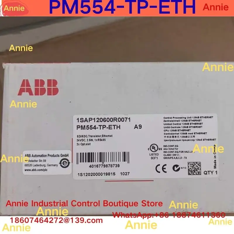 brand-new PLC module PM554-TP-ETH 
brand-new PLC module PM554-TP-ETH