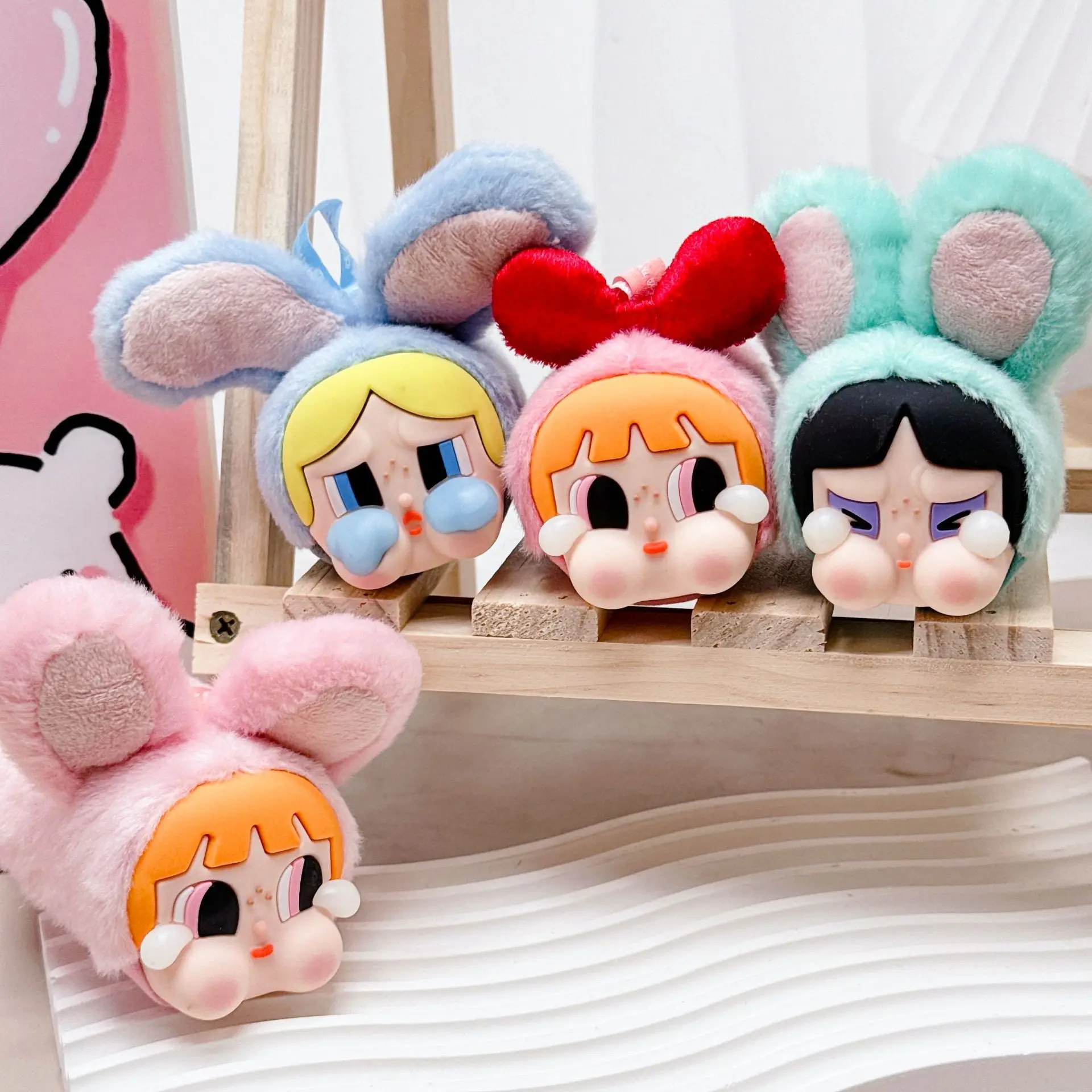 New Crybaby plush series creative models keychain pendant schoolbag pendant Holiday gifts Children's gifts
New Crybaby plush series creative models keychain pendant schoolbag pendant Holiday gifts Children's gifts
