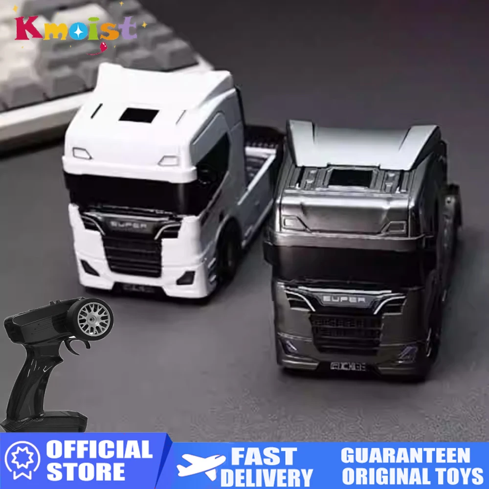1/43 Mini RC Semi Truck 2.4G Remote Control Trailer Truck Dual Speed Gyro LED Lights Drift Tires for Indoor Racing Vehicle Gifts
1/43 Mini RC Semi Truck 2.4G Remote Control Trailer Truck Dual Speed Gyro LED Lights Drift Tires for Indoor Racing Vehicle Gifts