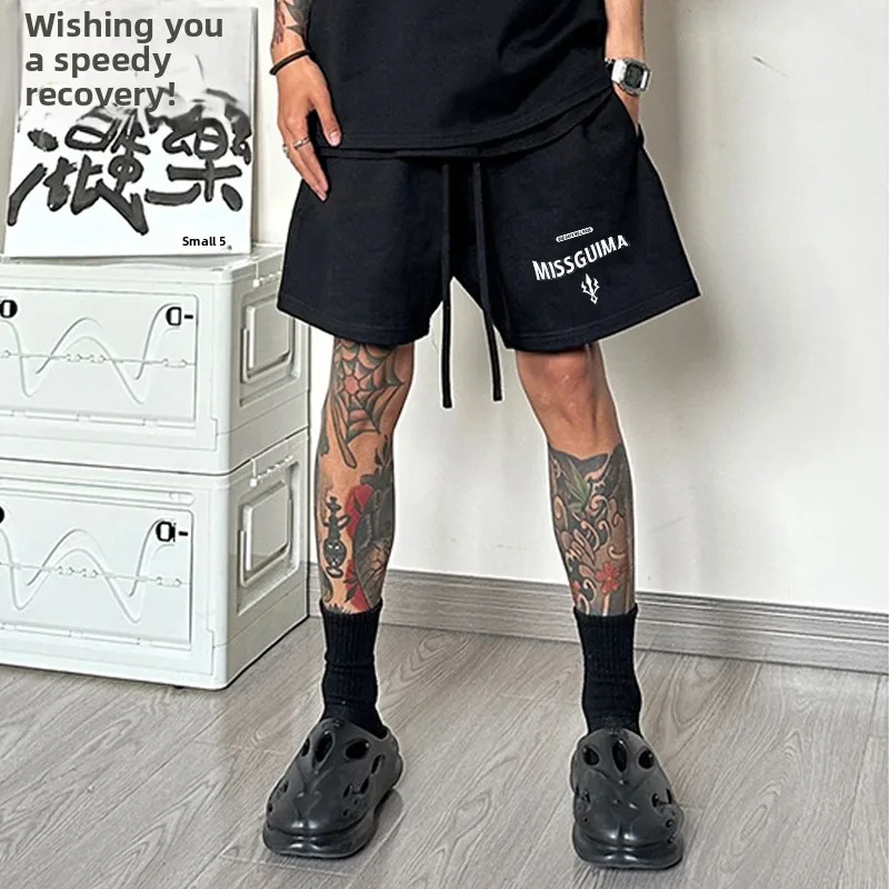 Мужские повседневные креативные мужские брюки с надписью American Sle, летние свободные спортивные брюки с пятью точками High Street
Мужские повседневные креативные мужские брюки с надписью American Sle, летние свободные спортивные брюки с пятью точками High Street