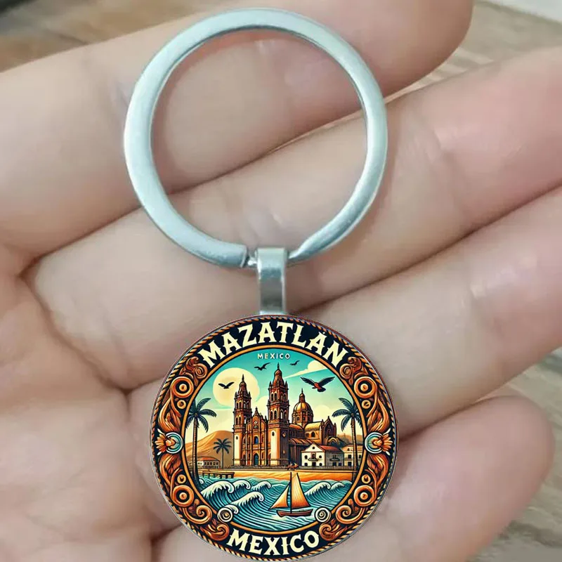 Mazatlan style retro classic keychain, perfect gift for charming Mexican Riviera
Mazatlan style retro classic keychain, perfect gift for charming Mexican Riviera