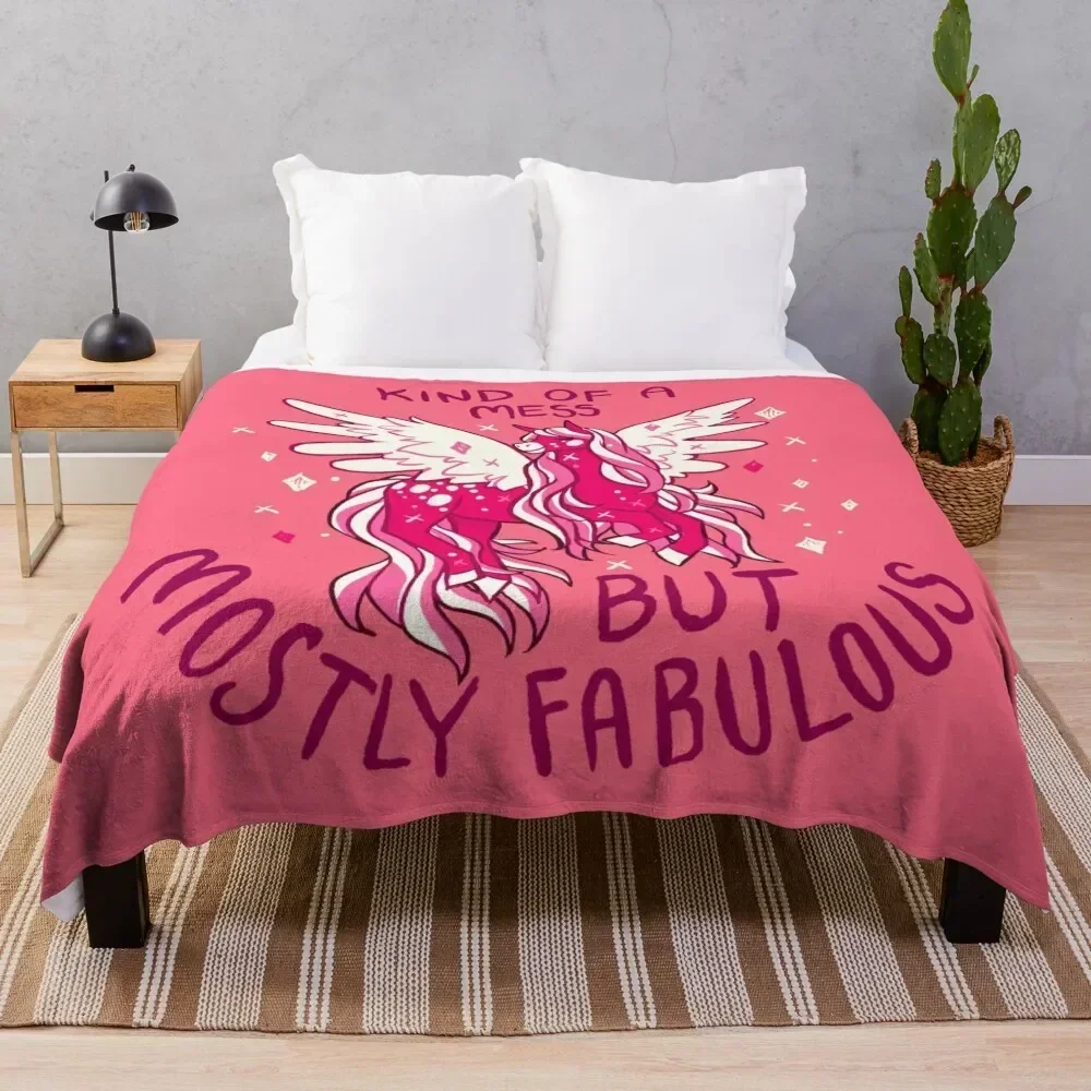 KIND OF A MESS Pegasus Throw Blanket Portable Lightweight Blanket for Travel Camping
KIND OF A MESS Pegasus Throw Blanket Portable Lightweight Blanket for Travel Camping
