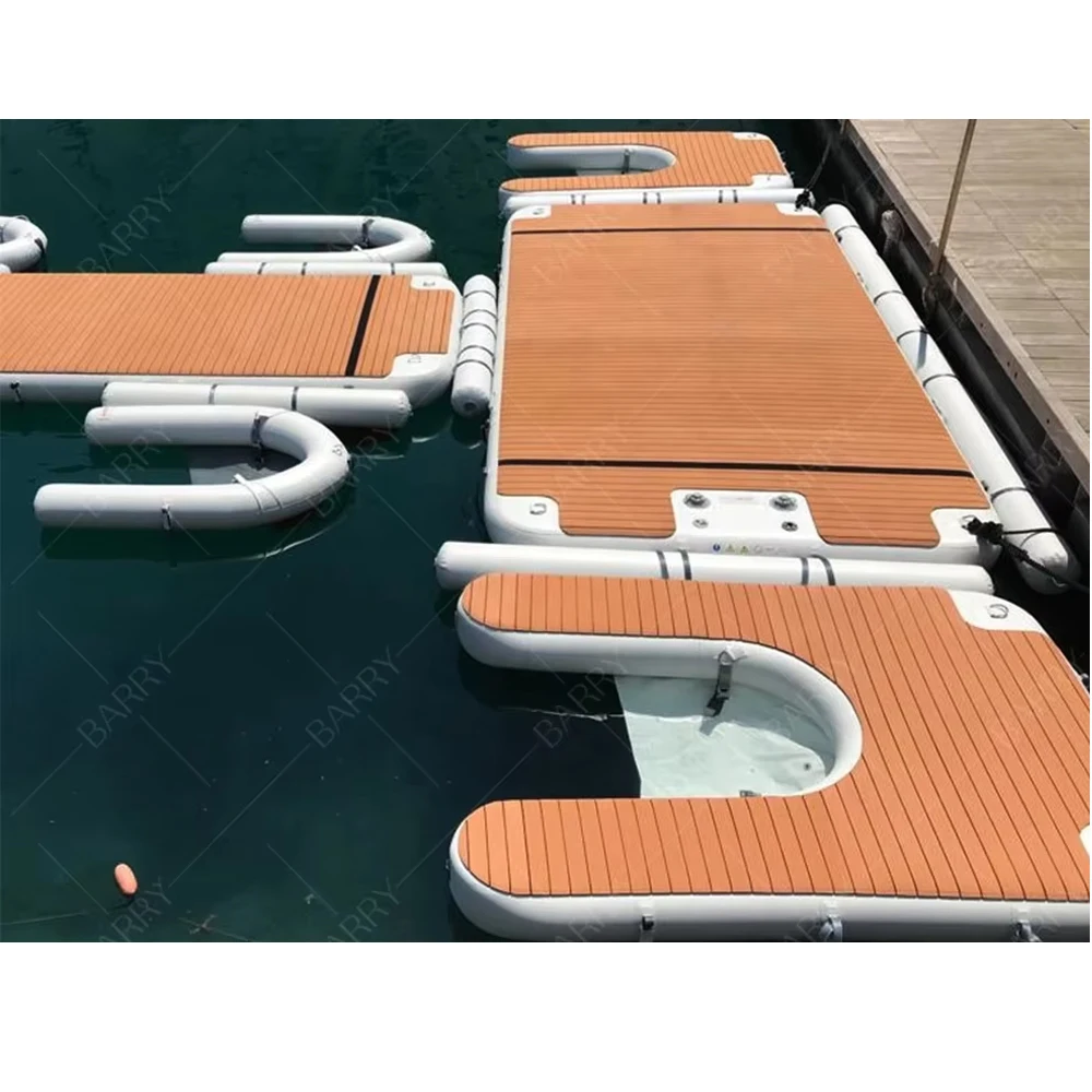 Inflatable Water Floating Dock Platform For Water Game Yacht Boat Island
Inflatable Water Floating Dock Platform For Water Game Yacht Boat Island