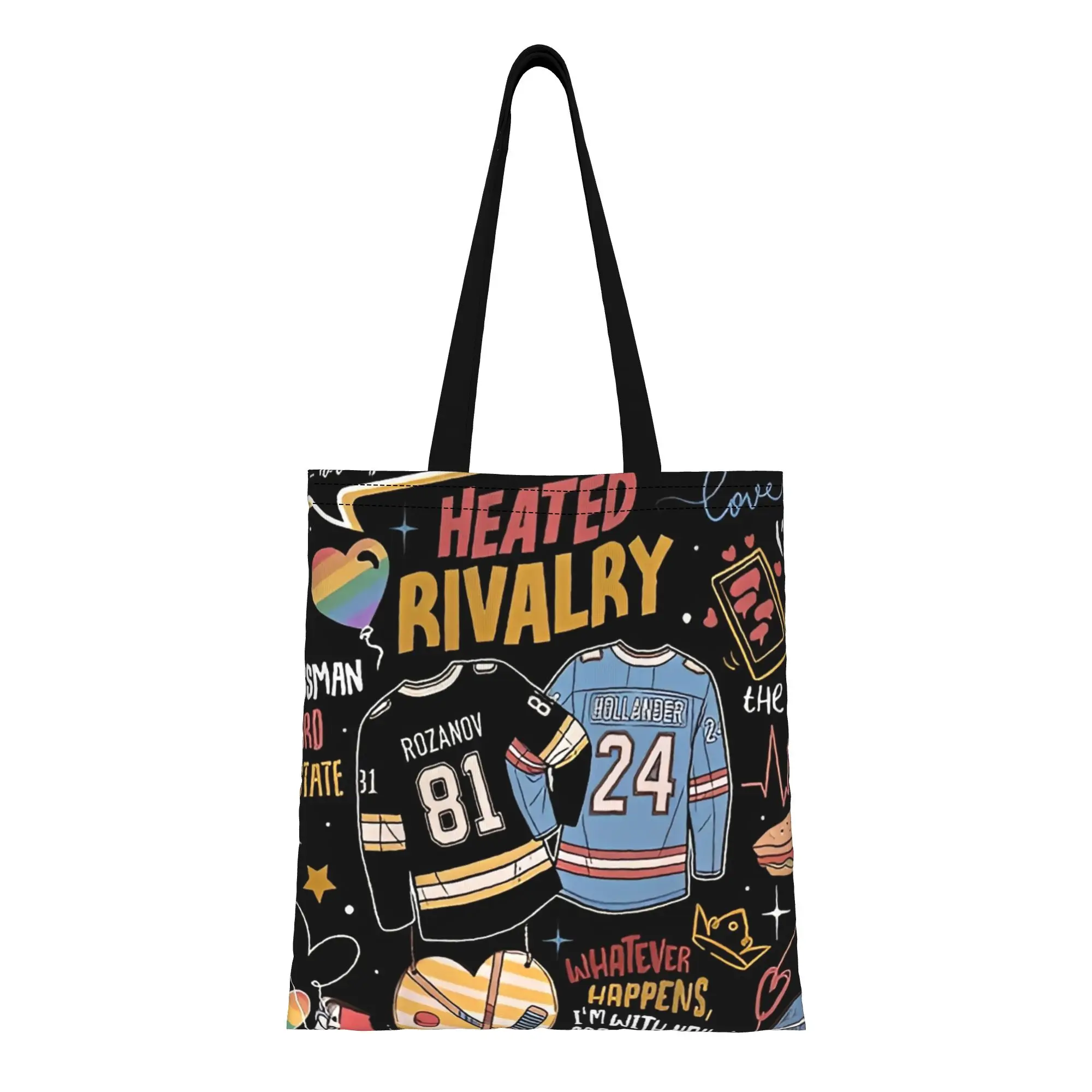 ita bag first day of school Large Capacity Heated Rivalry Canvas Tote Bag Foldable Chic Pattern Gifts
ita bag first day of school Large Capacity Heated Rivalry Canvas Tote Bag Foldable Chic Pattern Gifts