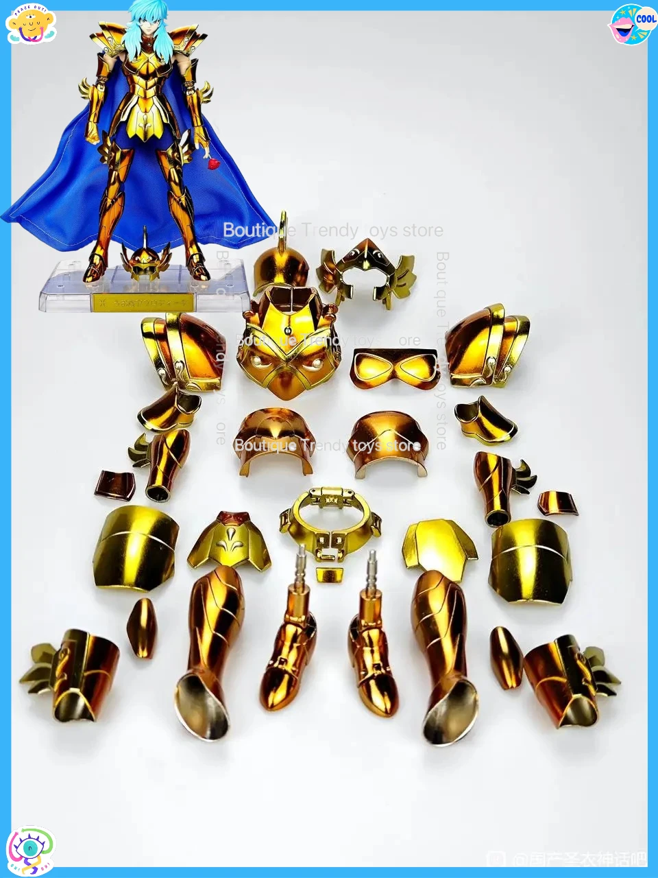 In stock MST Model Saint Seiya Myth Cloth EX Pisces Aphrodite 3.0 Plus Action Figure Knights of Zodiac
In stock MST Model Saint Seiya Myth Cloth EX Pisces Aphrodite 3.0 Plus Action Figure Knights of Zodiac