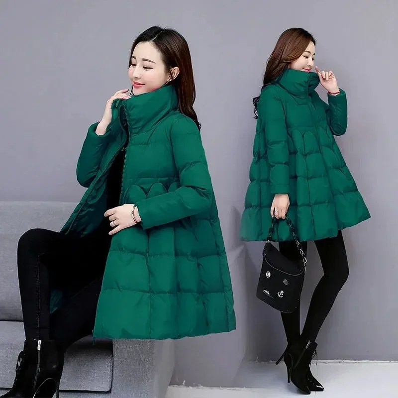 Cloak Winter Jacket Womens 2023 New Down Cotton Coat Fashion Thick Skirt Padded Jackets Female Long Loose A-line Poncho Parkas
Cloak Winter Jacket Womens 2023 New Down Cotton Coat Fashion Thick Skirt Padded Jackets Female Long Loose A-line Poncho Parkas