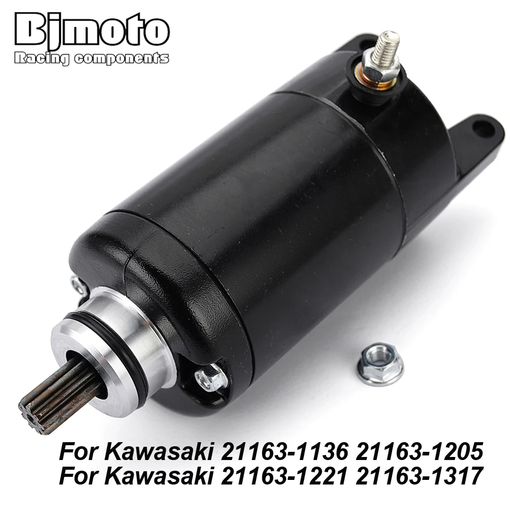 Starter Motor for Kawasaki EX250 ZZR250 NINJA 250R EL250 250HS EX 250 GPX250R EL250 Eliminator 250 250LX 250SE 252 KLE250 Anhelo
Starter Motor for Kawasaki EX250 ZZR250 NINJA 250R EL250 250HS EX 250 GPX250R EL250 Eliminator 250 250LX 250SE 252 KLE250 Anhelo