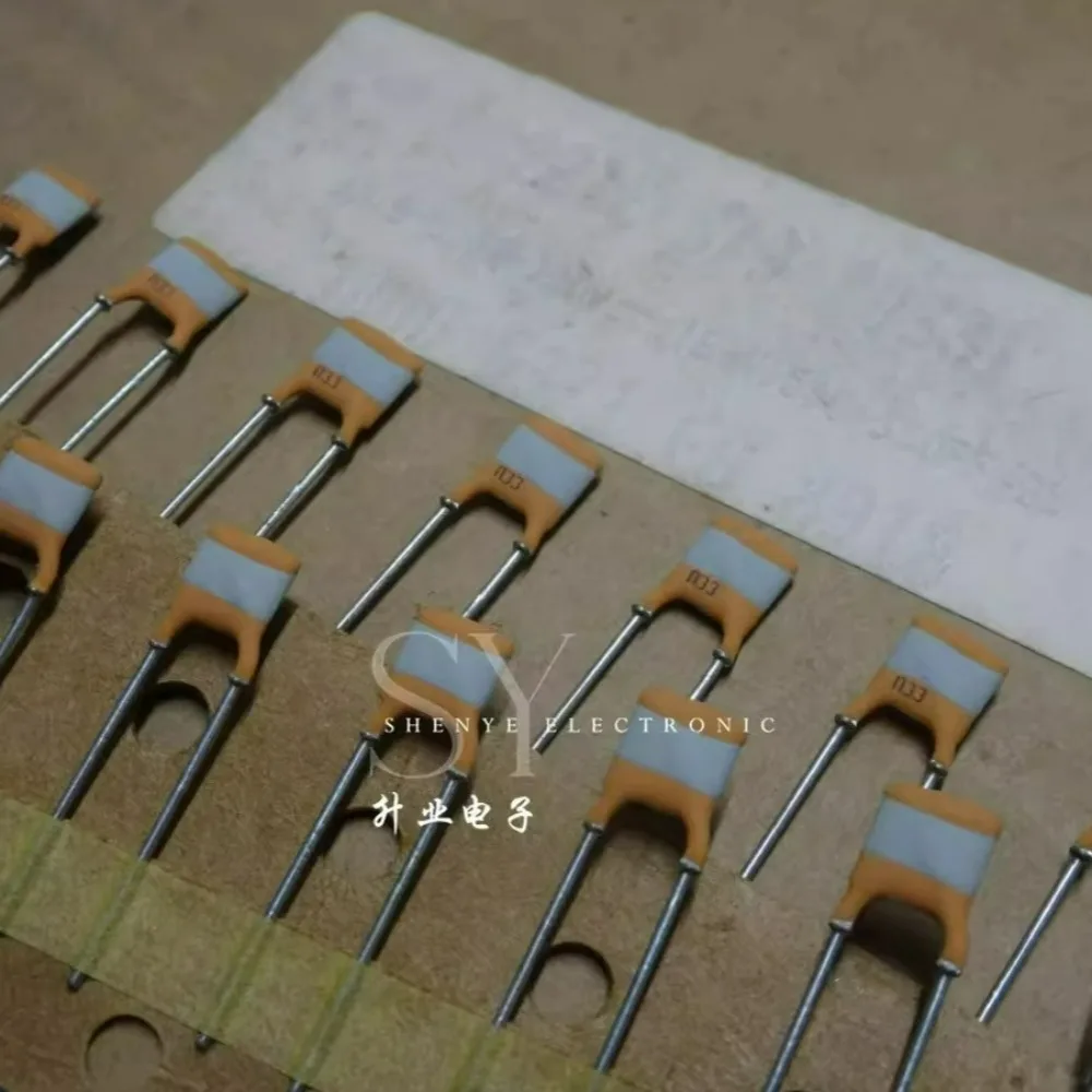 5pcs/lot 0.00033uf/100v 330pf N33 0.33nf 331 Brand New 5mm Silver Film Ceramic Capacitor Mica Capacitor (High Precision 2%)
5pcs/lot 0.00033uf/100v 330pf N33 0.33nf 331 Brand New 5mm Silver Film Ceramic Capacitor Mica Capacitor (High Precision 2%)