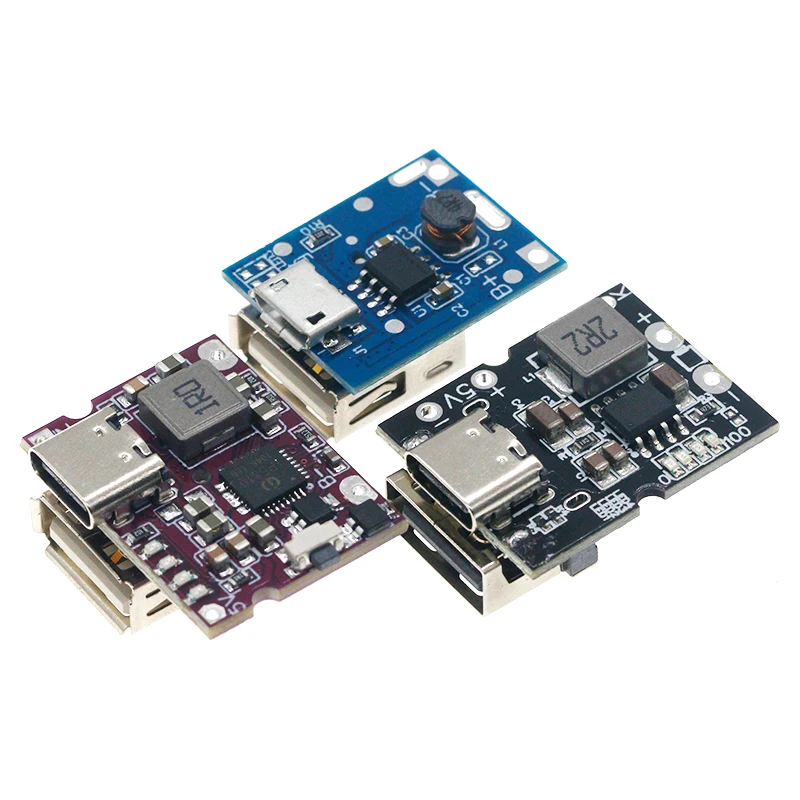 USB TYPE-C/Mini USB Boost Power Supply Module Lithium Lithium Battery Charger Protection Board 1A/2A/2.45A/3.1A
USB TYPE-C/Mini USB Boost Power Supply Module Lithium Lithium Battery Charger Protection Board 1A/2A/2.45A/3.1A