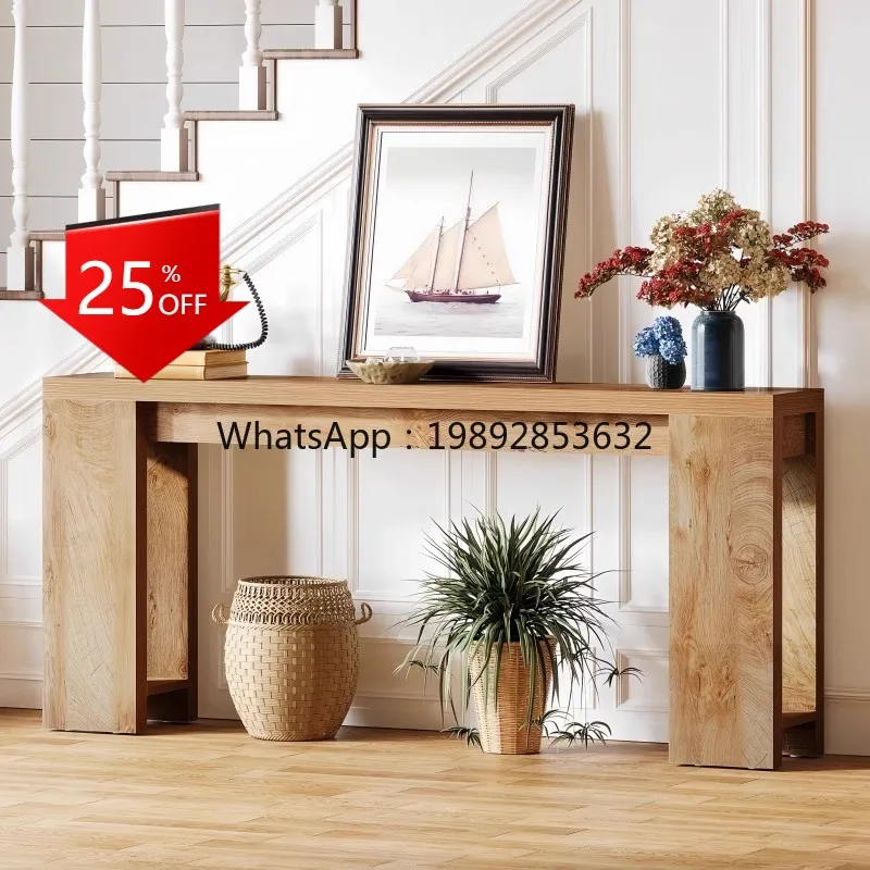 YFY Wabi-Sabi Style Solid Wood Entryway Table Entryway Wall-Mounted Console Table for Home, Hostel, Hotel Decoration
YFY Wabi-Sabi Style Solid Wood Entryway Table Entryway Wall-Mounted Console Table for Home, Hostel, Hotel Decoration