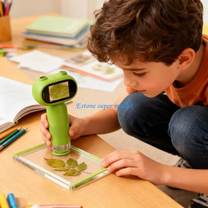 090B Kids Digital Instrument 720P LCD Screen Transportable Handheld Educational Science Toy
090B Kids Digital Instrument 720P LCD Screen Transportable Handheld Educational Science Toy