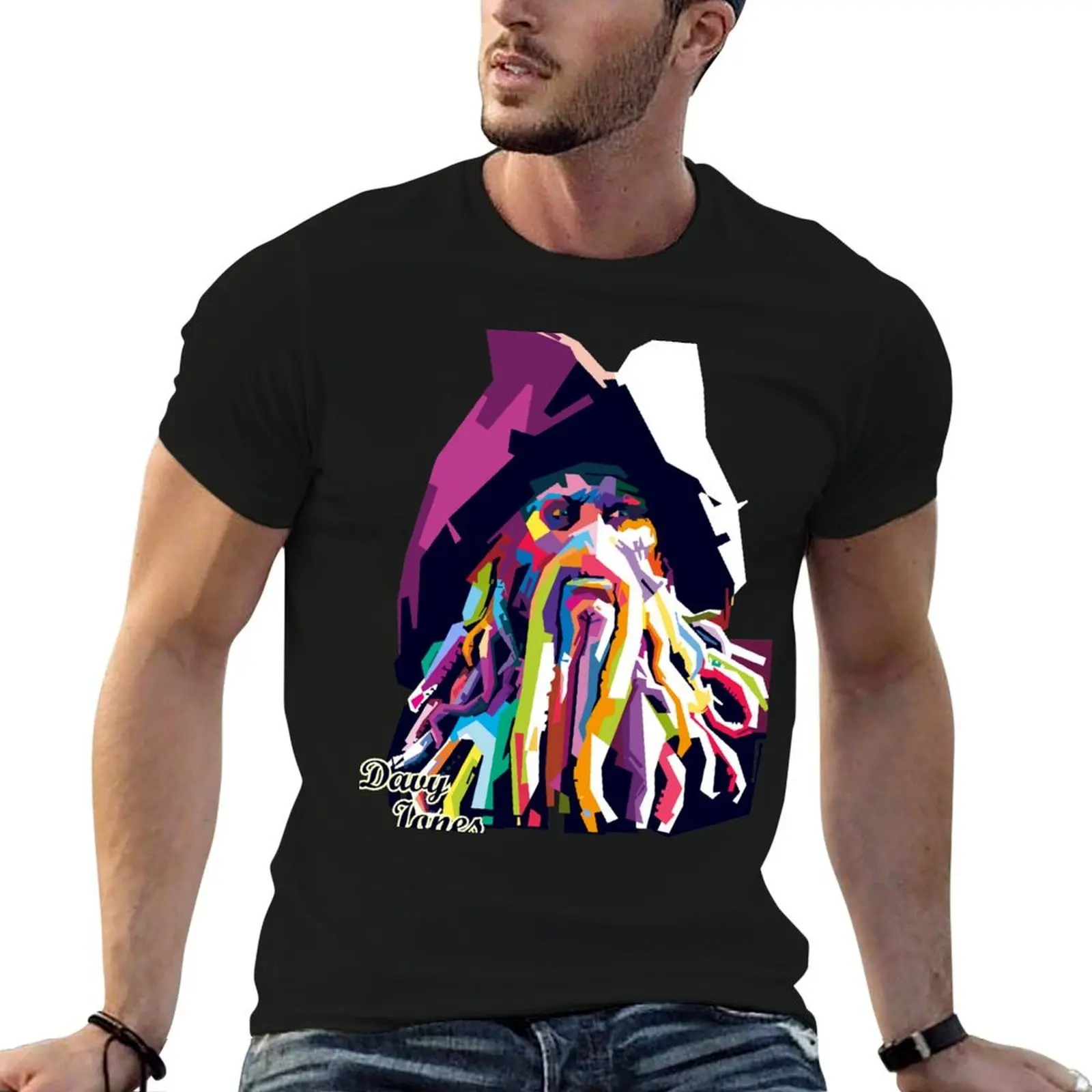 Davy Jones Popart T-Shirt t shirt man luxury t shirts for man slim fit T-Shirt 
Davy Jones Popart T-Shirt t shirt man luxury t shirts for man slim fit T-Shirt