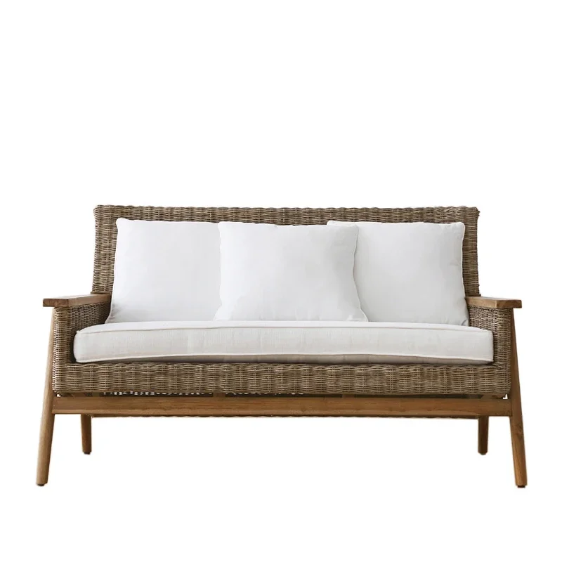 Современная терраса, мебель из настоящего ротанга, диван из массива дерева, двойной диван
Современная терраса, мебель из настоящего ротанга, диван из массива дерева, двойной диван