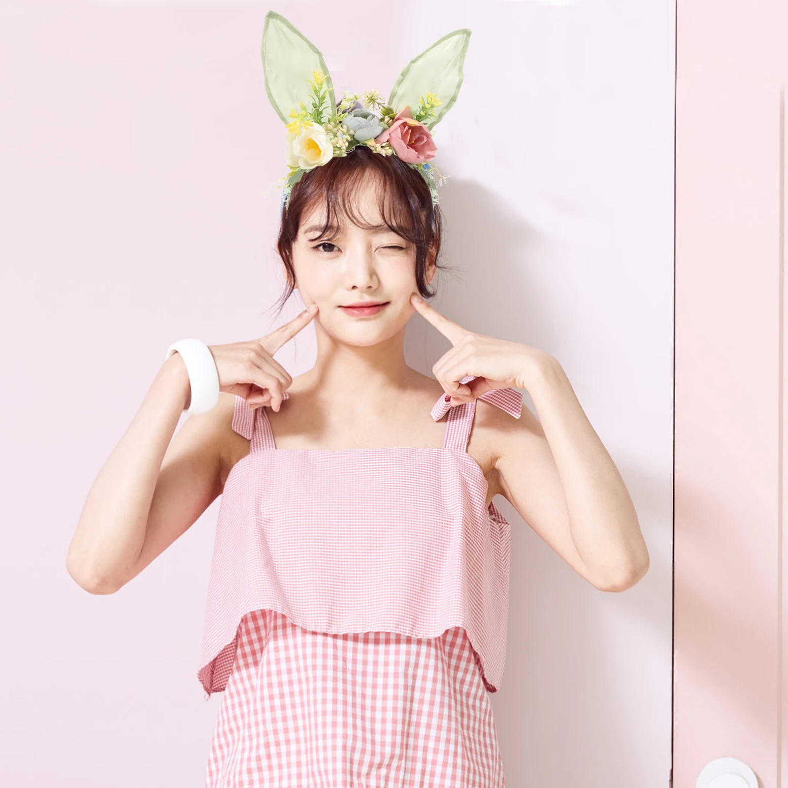 Rabbit Ears Headband Realistic Flower Bunny Ear Hair Accessories for Party Photo Shoots Teen Comfortable Lightweight
Rabbit Ears Headband Realistic Flower Bunny Ear Hair Accessories for Party Photo Shoots Teen Comfortable Lightweight