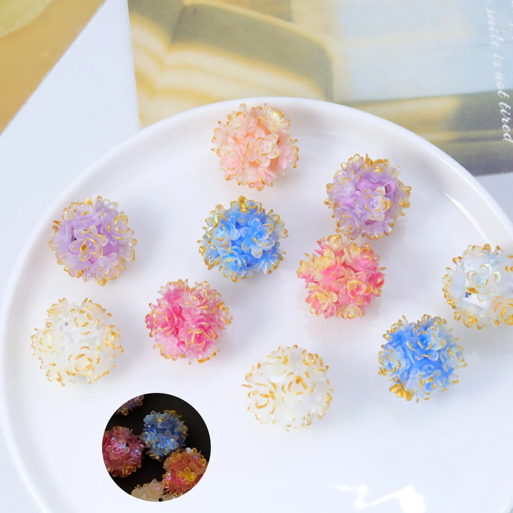 Cordial Design 22*22MM 50Pcs DIY Fancy Beads/Jewelry Findings & Components/Luminous Effect/Hand Made/Flower Shape/Resin #18855
Cordial Design 22*22MM 50Pcs DIY Fancy Beads/Jewelry Findings & Components/Luminous Effect/Hand Made/Flower Shape/Resin #18855