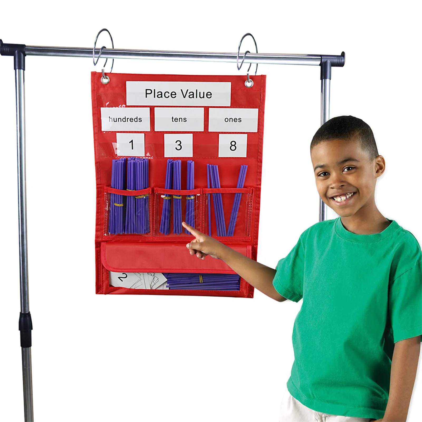 Counting Place Value Chart Counting Place Value Chart with 200pcs Straw 20 Rubber Bands for Classroom Kindergarten
Counting Place Value Chart Counting Place Value Chart with 200pcs Straw 20 Rubber Bands for Classroom Kindergarten