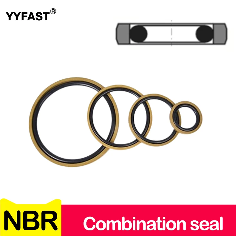 1pcs NBR Combination Seal,Hydraulic Cylinder Reciprocating Seal STD Hole Shaft Two-Way Piston Rod Combination Wear Ring
1pcs NBR Combination Seal,Hydraulic Cylinder Reciprocating Seal STD Hole Shaft Two-Way Piston Rod Combination Wear Ring