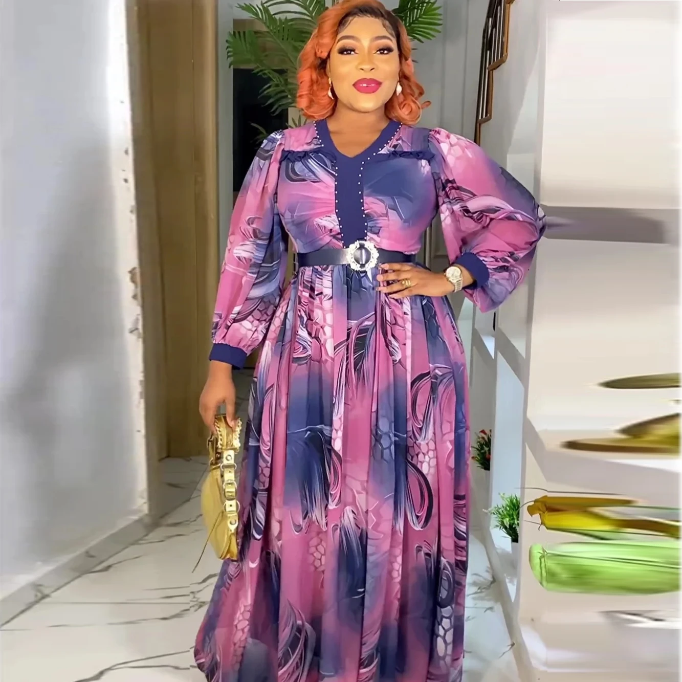 Elegant African Dresses For Women 2024 Autumn Spring Dashiki Abaya Maxi Dress Ladies Traditional Africa Clothing Fairy Dreaes
Elegant African Dresses For Women 2024 Autumn Spring Dashiki Abaya Maxi Dress Ladies Traditional Africa Clothing Fairy Dreaes