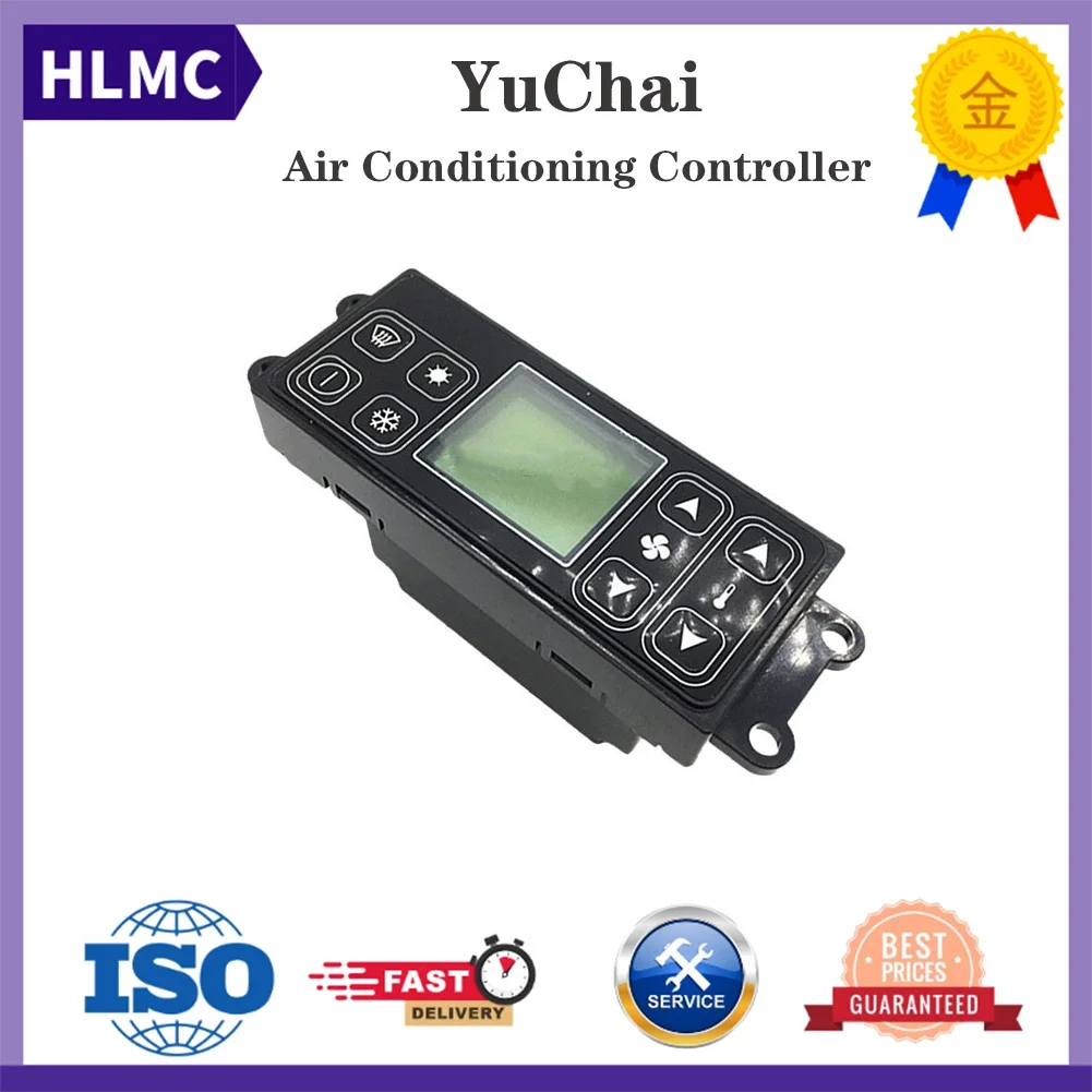 Аксессуары для экскаваторов, подходящие для Yuchai YC60 85 135 210 230 240, контроллер кондиционера, переключатель панели кондиционера
Аксессуары для экскаваторов, подходящие для Yuchai YC60 85 135 210 230 240, контроллер кондиционера, переключатель панели кондиционера