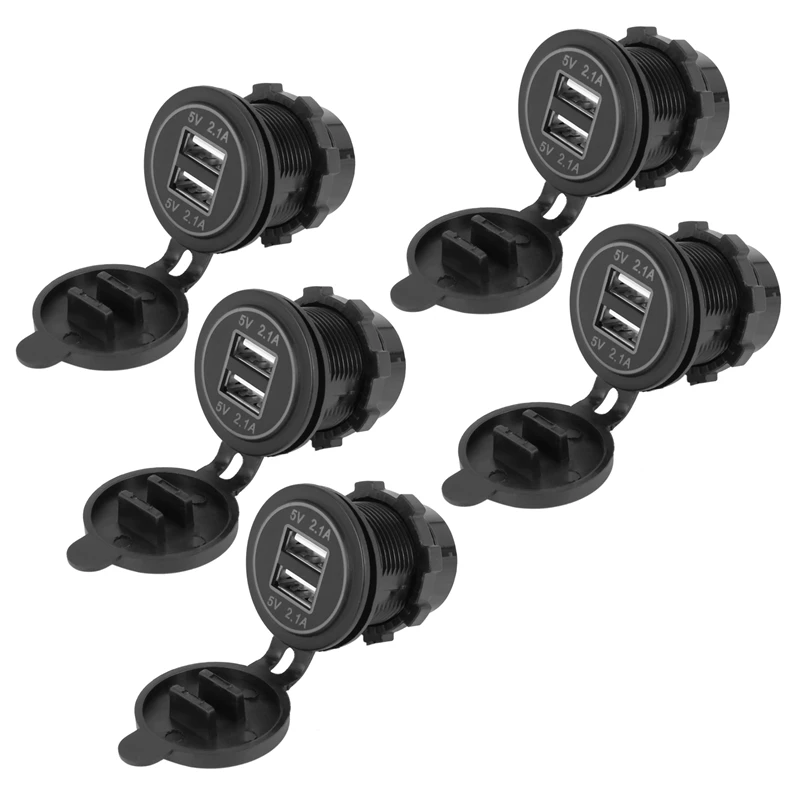 5X 5V 4.2A двойное зарядное устройство USB для 12V 24V Автомобильный мотоцикл (синий)
5X 5V 4.2A двойное зарядное устройство USB для 12V 24V Автомобильный мотоцикл (синий)