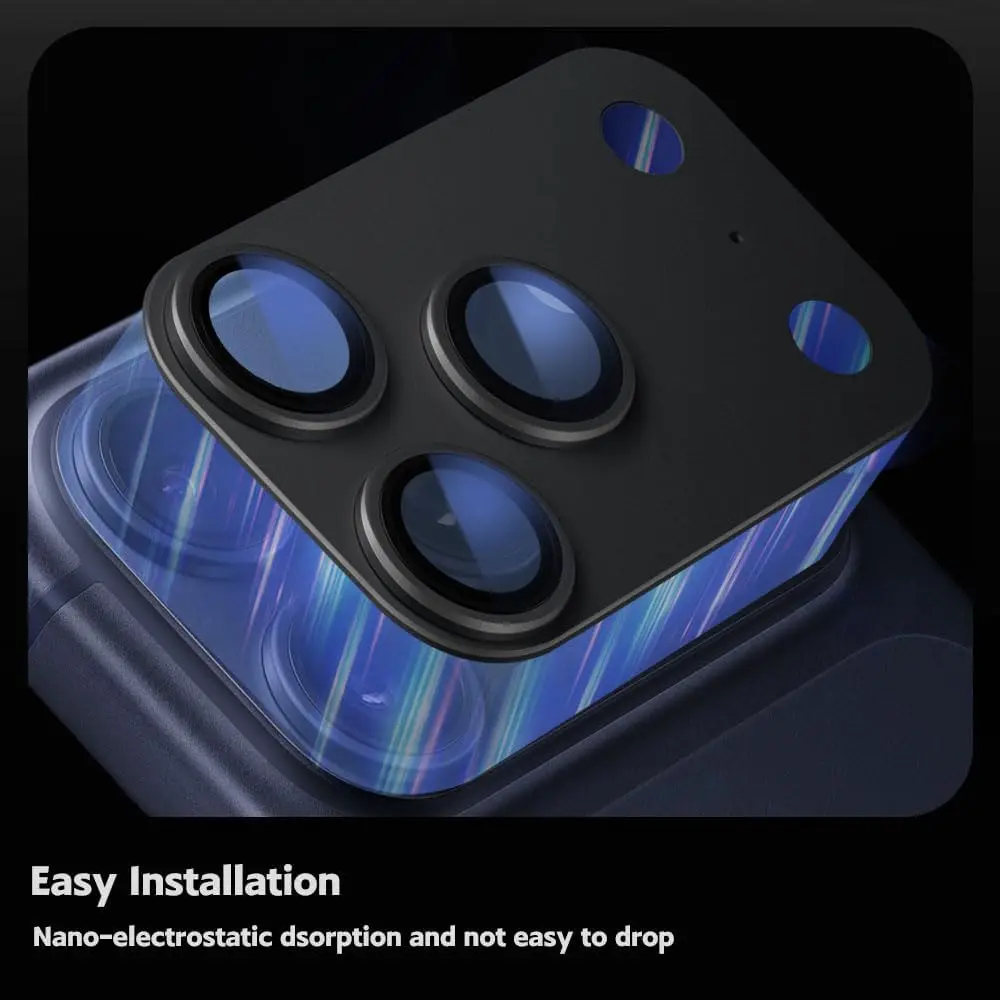 2 Pack for iPhone 17 ProMax Full Coverage Metal Aluminum Alloy Camera Lens Film HD Clear Camera Lens Protector for iphone 17 Pro
2 Pack for iPhone 17 ProMax Full Coverage Metal Aluminum Alloy Camera Lens Film HD Clear Camera Lens Protector for iphone 17 Pro