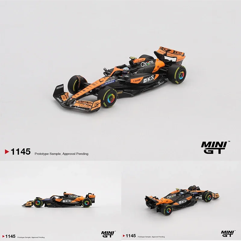 Предпродажа MINIGT 1145 1:64 MCL38 # 4 McLaren Lando Norris 2024 F1 Коллекция литых моделей автомобилей MINI GT
Предпродажа MINIGT 1145 1:64 MCL38 # 4 McLaren Lando Norris 2024 F1 Коллекция литых моделей автомобилей MINI GT