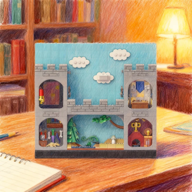 628pcs MOC Collectible Minifigures Dungeons Dragons Classic Fantasy Model Building Blocks Toy Construction Christmas Gift Brick
628pcs MOC Collectible Minifigures Dungeons Dragons Classic Fantasy Model Building Blocks Toy Construction Christmas Gift Brick