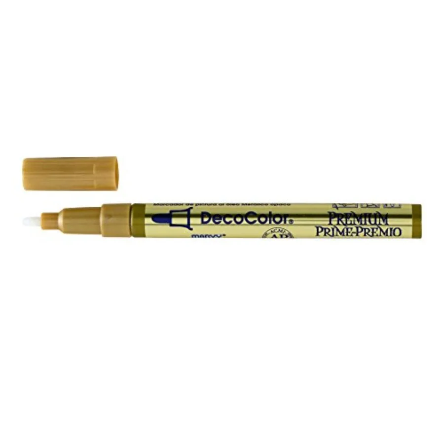 Marvy DecoColor Premium Fine Tip Marker Gold
Marvy DecoColor Premium Fine Tip Marker Gold