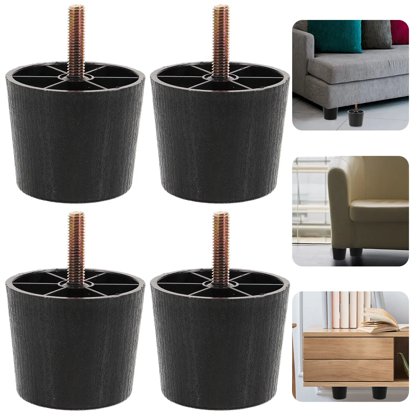 4 шт. регулируемые винтовые опоры для мебели, выравнивающие ножки для диванов, столов, стульев, шкафов
4 шт. регулируемые винтовые опоры для мебели, выравнивающие ножки для диванов, столов, стульев, шкафов