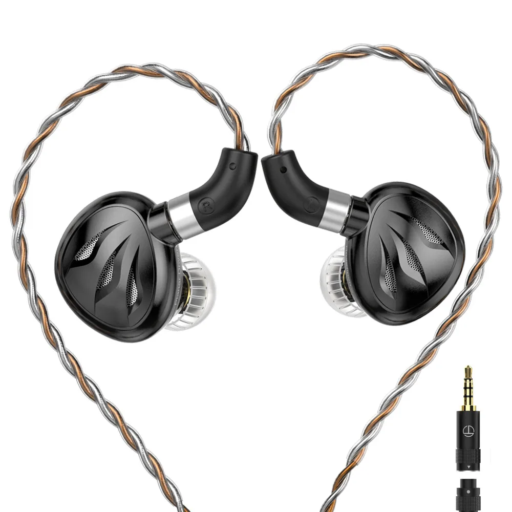 TRN Rosefinch Planar Driver In-ear Monitors Earphones Metal Running Noise Cancelling Headset HIFI Bass Headphones
TRN Rosefinch Planar Driver In-ear Monitors Earphones Metal Running Noise Cancelling Headset HIFI Bass Headphones