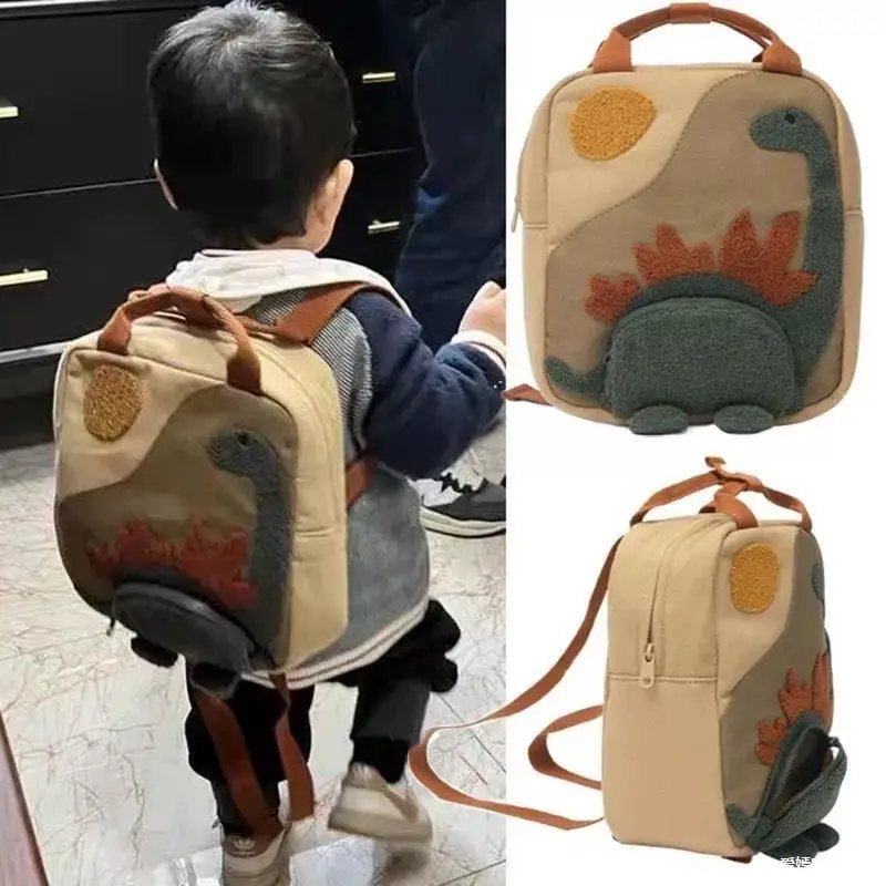 Kids' Backpack Cute Cartoon Dinosaur Animal-Shaped Backpack Stylish, Minimalist, Versatile Infant & Toddler Preschool Bag
Kids' Backpack Cute Cartoon Dinosaur Animal-Shaped Backpack Stylish, Minimalist, Versatile Infant & Toddler Preschool Bag