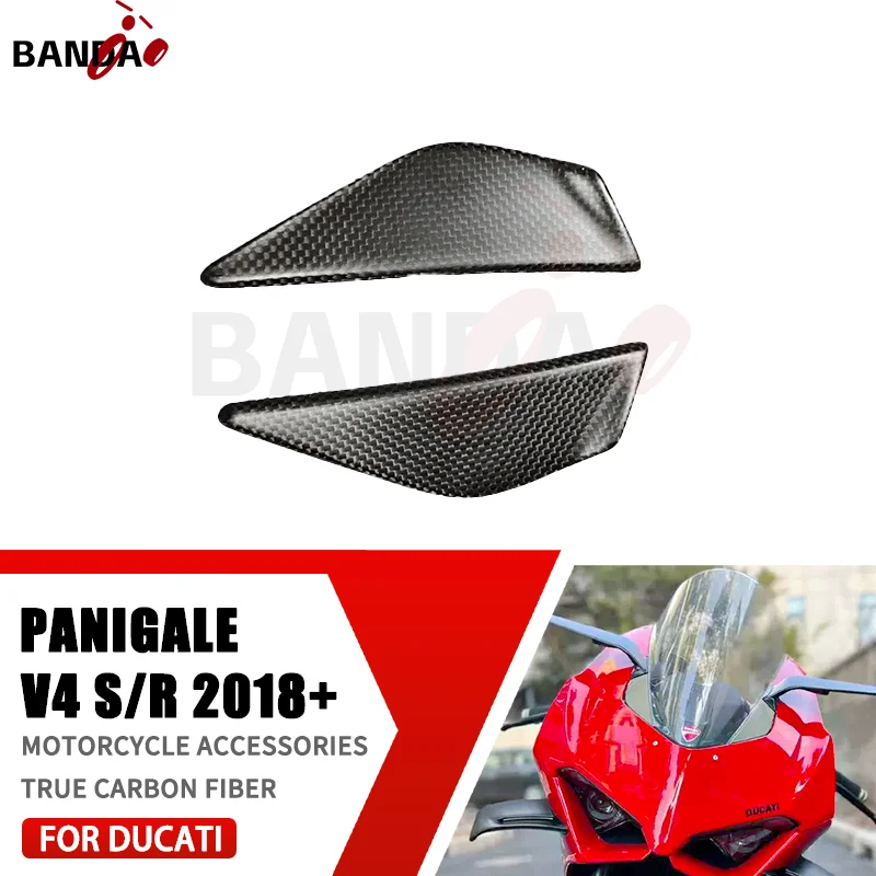 FOR DUCATI Panigal V4S V4R 2018 2019 2020 2021 2022 2023 100% 3K Pure Carbon Fiber Motorcycle Accessories Windshield side
FOR DUCATI Panigal V4S V4R 2018 2019 2020 2021 2022 2023 100% 3K Pure Carbon Fiber Motorcycle Accessories Windshield side