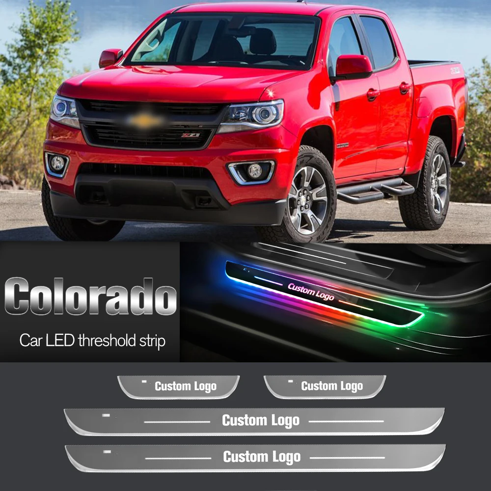 Car Door Sill Light For Chevrolet Colorado 2004-2019 2007 2012 2016 Customized Logo LED Welcome Threshold Pedal Lamp Accessories
Car Door Sill Light For Chevrolet Colorado 2004-2019 2007 2012 2016 Customized Logo LED Welcome Threshold Pedal Lamp Accessories