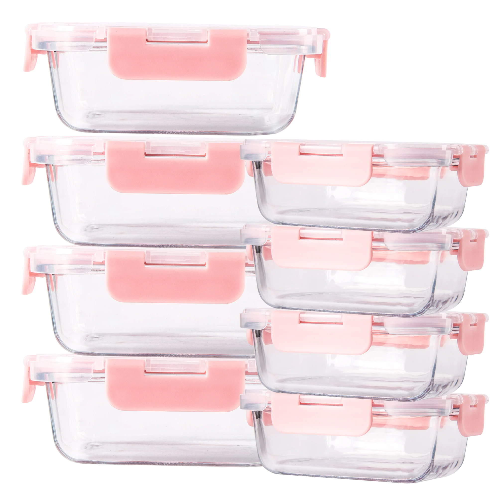 8 Pack Glass Meal Prep Containers, Food Storage Containers with Lids Airtight, Microwave, Oven, Freezer and Dishwasher Safe
8 Pack Glass Meal Prep Containers, Food Storage Containers with Lids Airtight, Microwave, Oven, Freezer and Dishwasher Safe