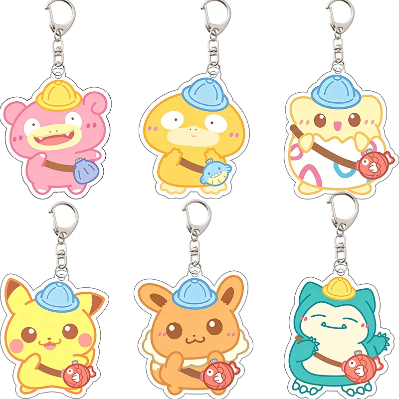 Slowpoke Eevee Pocket Monster New Style Acrylic Keychain Wallet Pendant Cartoon Decoration Simple Accessories Exquisite Gift
Slowpoke Eevee Pocket Monster New Style Acrylic Keychain Wallet Pendant Cartoon Decoration Simple Accessories Exquisite Gift